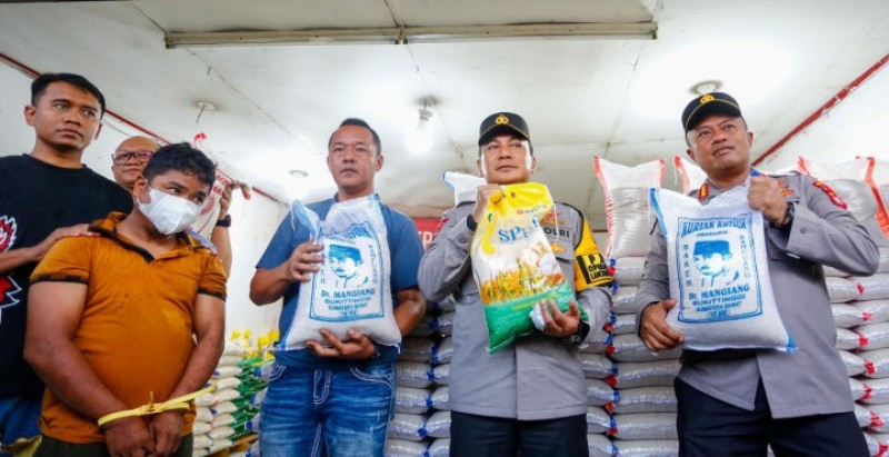 Polda Riau Bongkar Sindikat Beras Oplosan SPHP, 9 Ton Diamankan di Pekanbaru