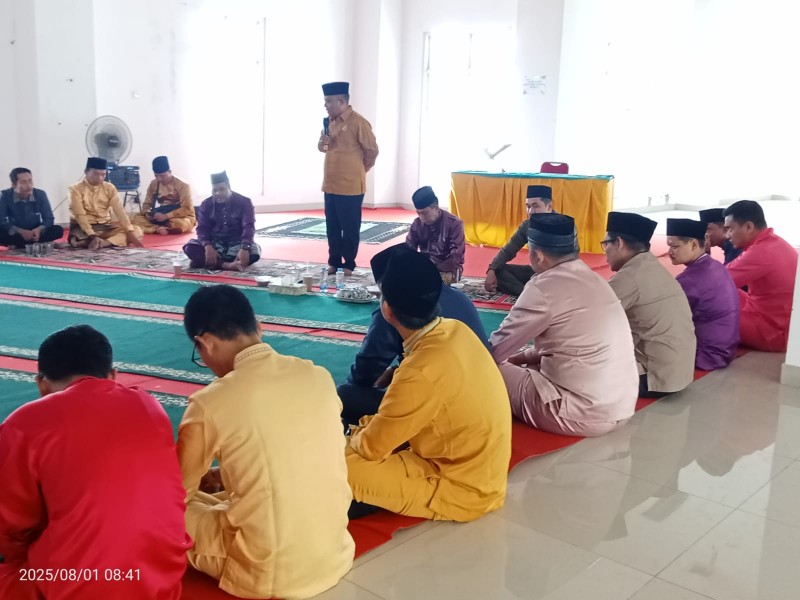 Bangun Kekompakan dan Silaturahmi, Diskominfotik Rohil Taja Tausyiah Keagamaan