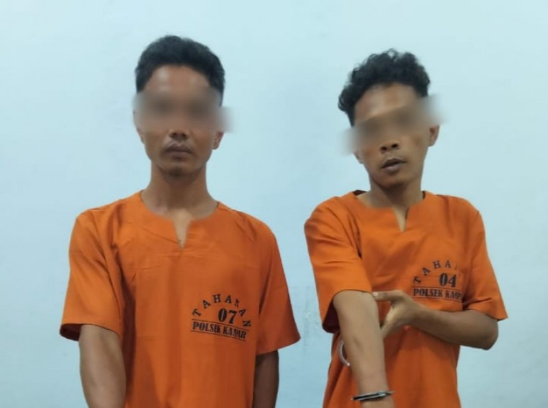Bawa 31 Paket Sabu, Polsek Kampar Ringkus Dua Pengedarnya