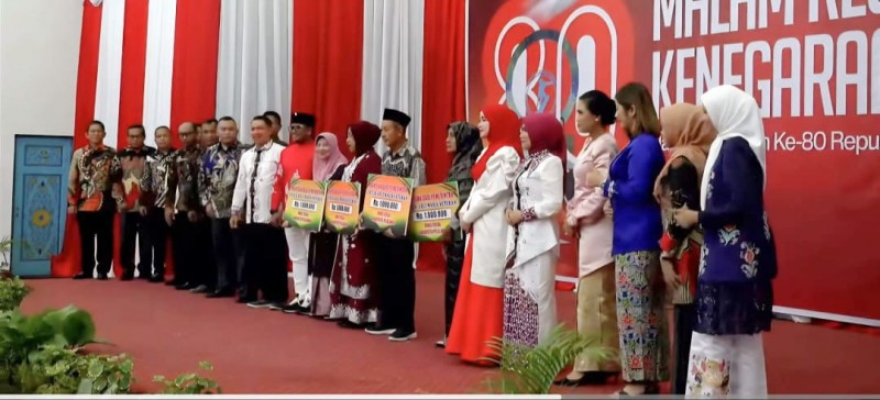 Bupati Pelalawan Ajak  Masyarakat Jaga Kekompakan, Gotong Royong, dan Semangat Persatuan