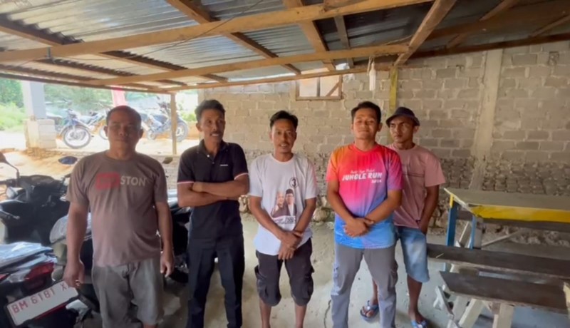 RT, RW di Kawasan Teso Nilo Tolak Demo  di DPRD  Riau Bersama AMMP