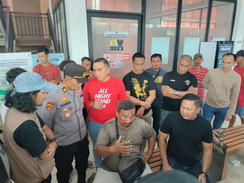 Pelabuhan RoRo Bengkalis Lumpuh Total, Akibat Protes Belasan Supir Truk   