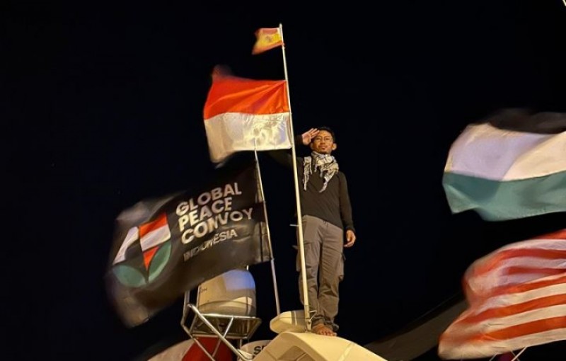 Tiga Relawan Indonesia Peserta Global Sumud Flotilla Pulang ke Tanah Air