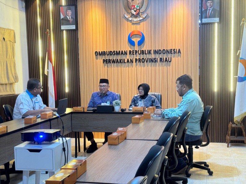 Pemkab Siak dan Ombudsman Sepakat Tingkatkan Kualitas Pelayanan Publik