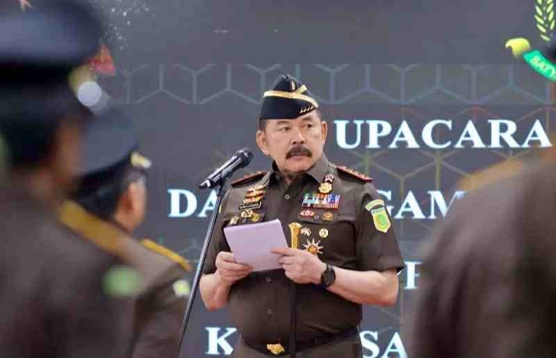 Jaksa Agung Tegaskan Komitmen Antikorupsi Saat Lantik 17 Kepala Kejati Baru