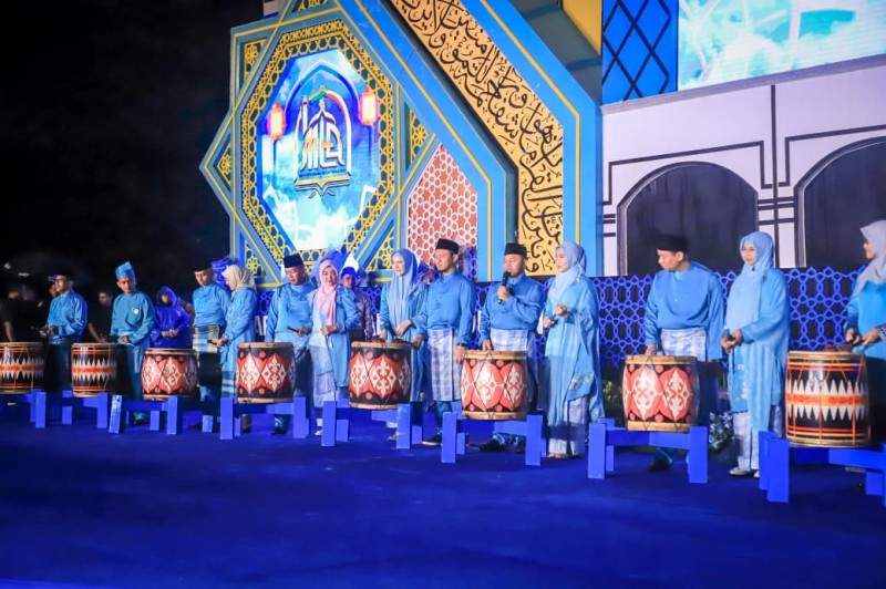 MTQ ke-57 Pekanbaru Berlangsung Meriah, Ditengah Hujan Deras Suasana Berlangsung Hangat