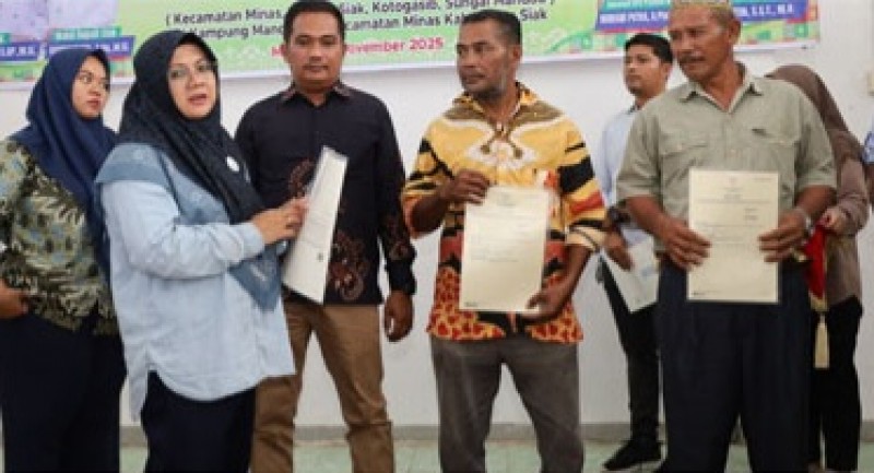 Sejarah Agraria di Siak, Lahan dan Kebun Sawit Rakyat Dilepaskan Dari Kawasan