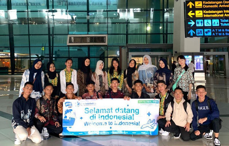 Dorong Prestasi Pelajar, PT BSP Fasilitasi 6 Siswa SMAN 2 Dayun Ikuti Program AFS Global STEM