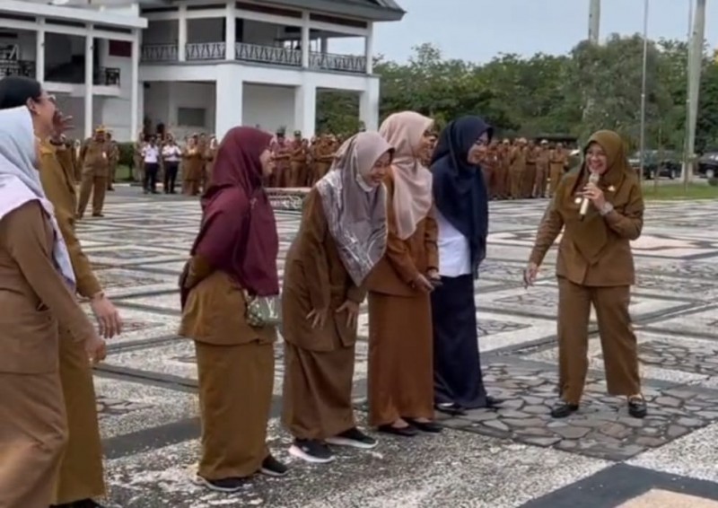 Apel Perdana 2026, Bupati Siak 