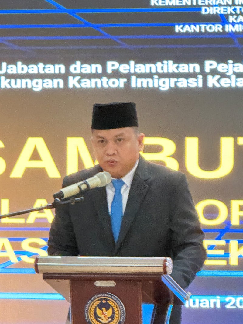 Perkuat Kinerja Organisasi, Imigrasi Pekanbaru Lantik Pejabat Baru