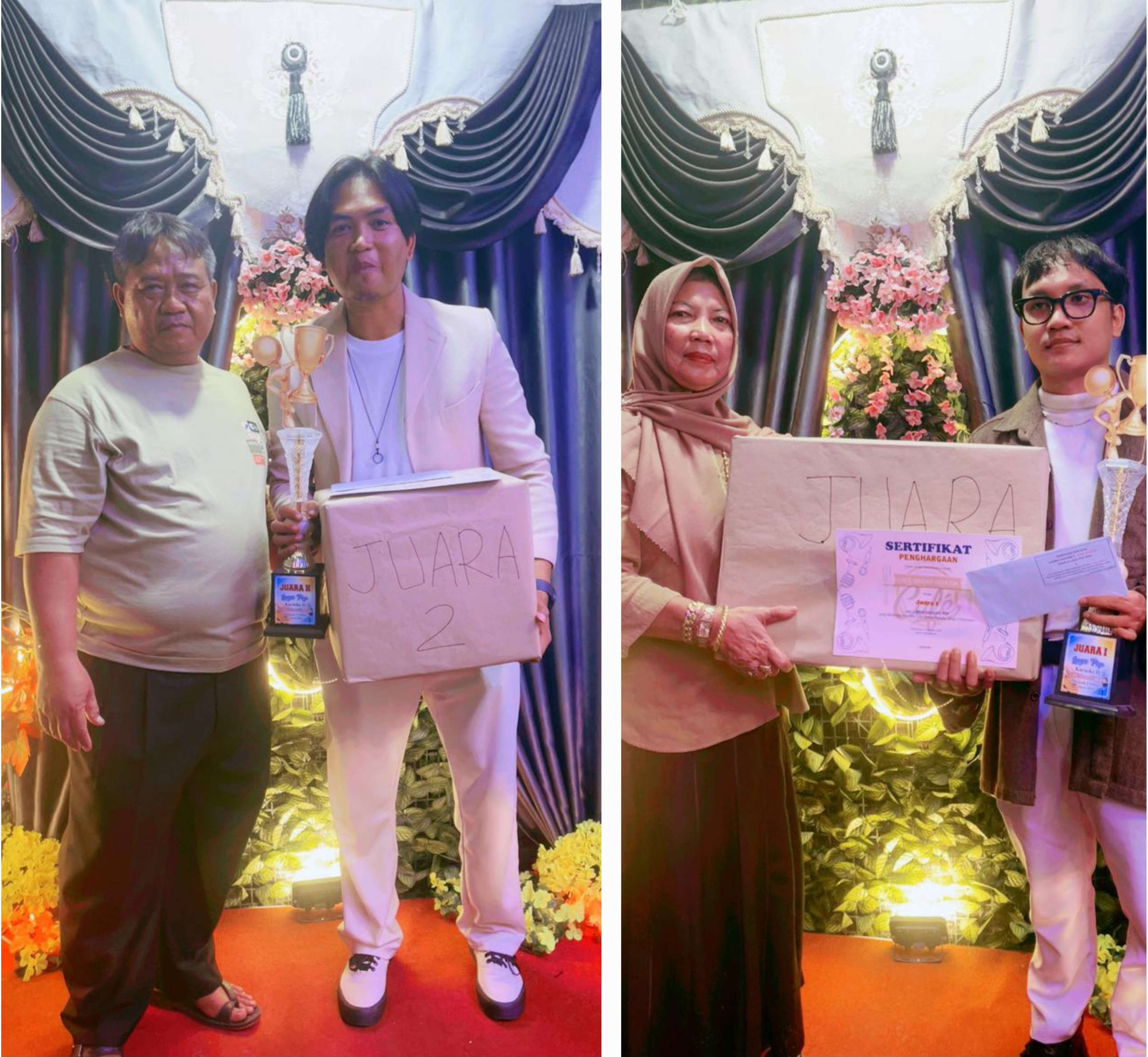 Ini Juara Gebyar Dangdut II dan Lagu Pop II Cafe Nikmat Pemuda