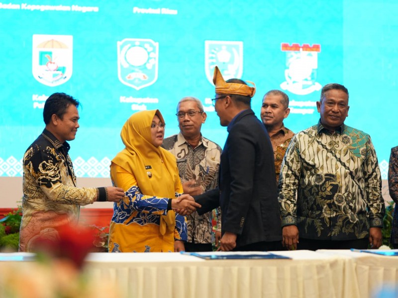 Pemkab Siak Kukuhkan SOTK Baru, Mutasi Demi Kelancaran Gaji ASN