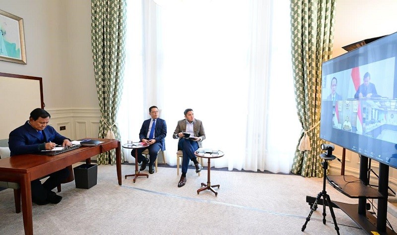 Dari London, Prabowo Kawal Langsung Penertiban Kawasan Hutan