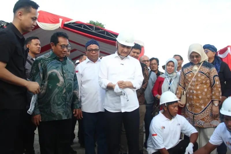 Momentum HPN 2026, Wagub Banten Letakkan Batu Pertama Museum SMSI - Pekanbaruexpress