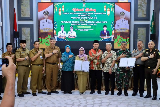 Pemkab Kampar Gelar Musrenbang RKPD 2026, Bahas Arah Pembangunan 2027