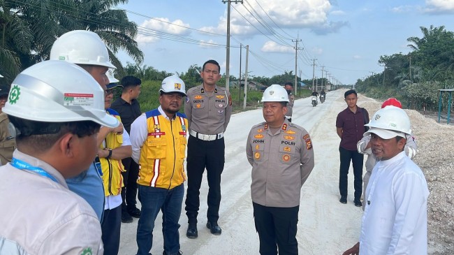 Jelang Mudik Lebaran, Jalan Lintas Timur Km 74–84 Pelalawan Dibuka Dua Arah Mulai 13 Maret