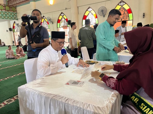 PT. BSP Raih Penghargaan Mitra Zakat Perusahaan Terbaik dari Baznas Siak