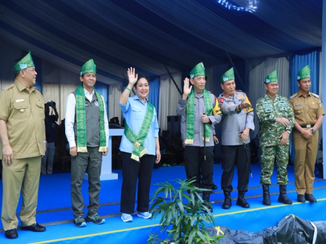 Jembatan Merah Putih di Desa Gobah, Dorong infrastruktur  dan Buka Akses Ekonomi Daerah 