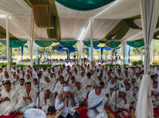452 Jemaah Calon Haji Kampar Ikuti Manasik Haji 2026, Bupati Ingatkan Persiapkan Ibadah dengan Baik