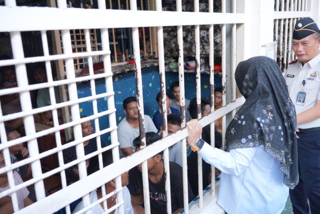 Lapas Siak Overkapasitas, Bupati Afni Usulkan Pembangunan Fasilitas Baru - Pekanbaruexpress