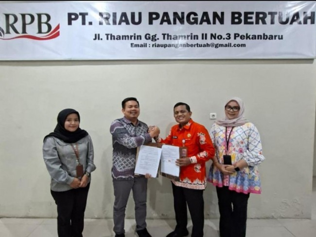 Pemkab Kampar Gandeng BUMD  PT Riau Pangan Bertuah, Perkuat Ketahanan dan Kendalikan Inflasi