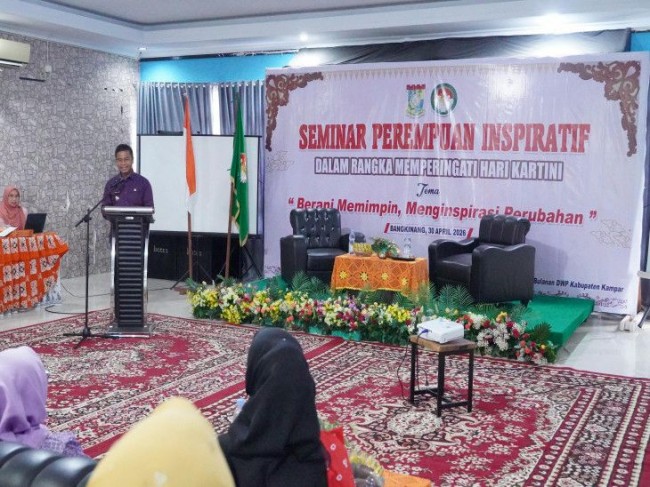 Bupati Kampar Dorong Perempuan Inspiratif Melalui Seminar Hari Kartini - Pekanbaruexpress