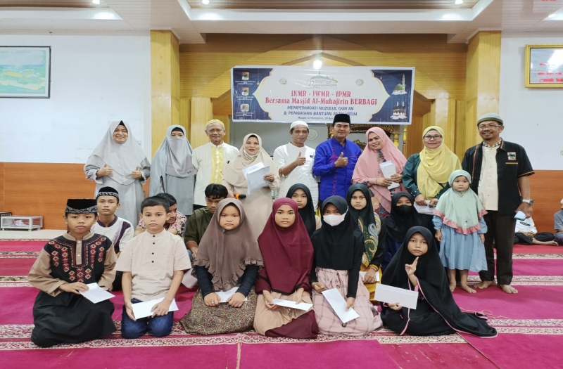 Tiga Organisasi Minang Berbagi Berkah di Malam Peringatan  Nuzul Quran