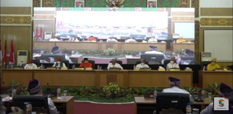 Rapat Paripurna Istimewa DPRD, Bupati Pelalawan: Ini Moment Evaluasi dan Intropeksi