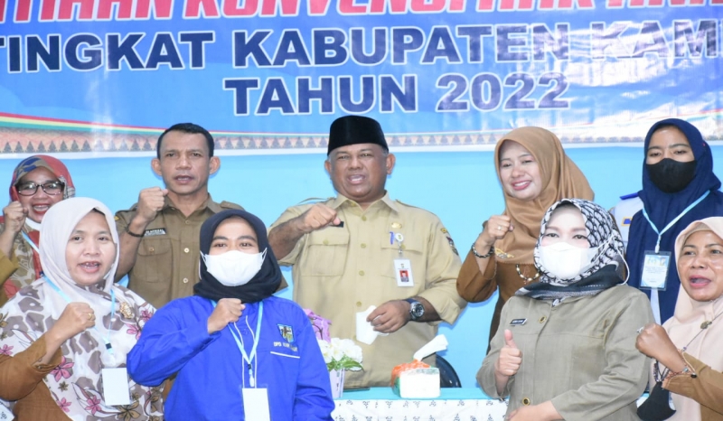 Buka Konvensi KHA, Sekda Kampar: Pahami Hak-hak Anak