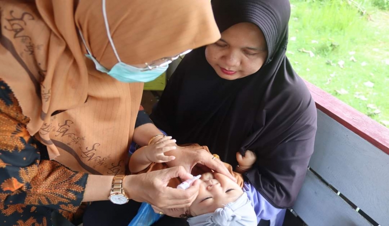 3 Minggu Lagi, Imunisasi Polio di Riau Dilanjutkan 