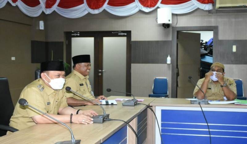 Raker Bersama OPD, Bupati Kampar Minta Laporan Percepatan Pembangunan