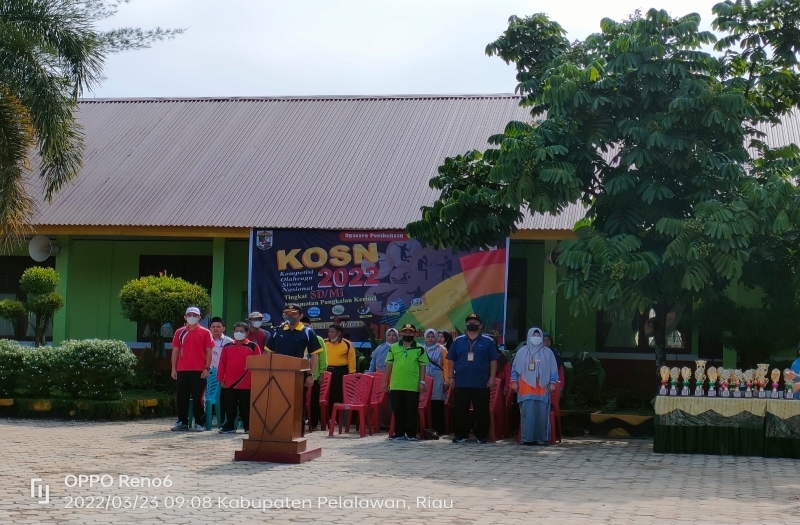 347  Kontingen Berlaga di KOSN Tingkat Kecamatan Pangkalankerinci