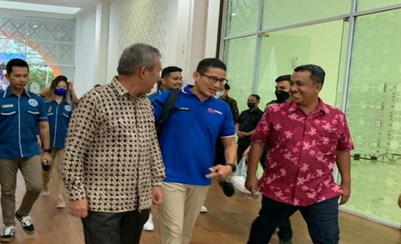 Menparekraf RI H Sandiaga Uno Siap Dukung Desa Kreatif di Kabupaten Kampar