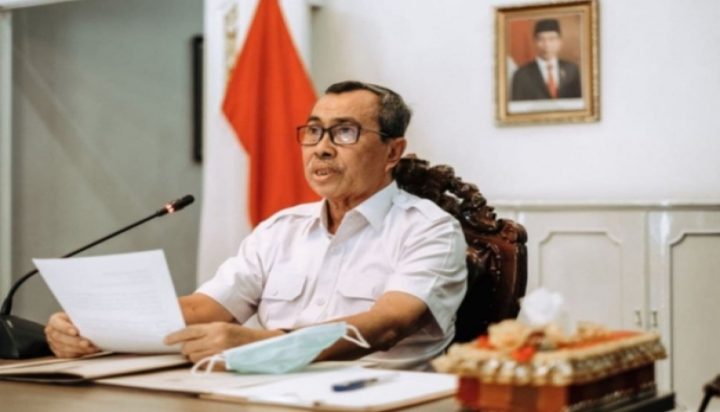 Arahan Virtual, Gubri Ingatkan Kepala OPD Laporan Pertanggungjawaban 2020