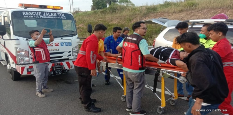 Diduga Kebocoran AC, Satu Keluarga Selamat dari Keracunan saat Lewati Tol Permai