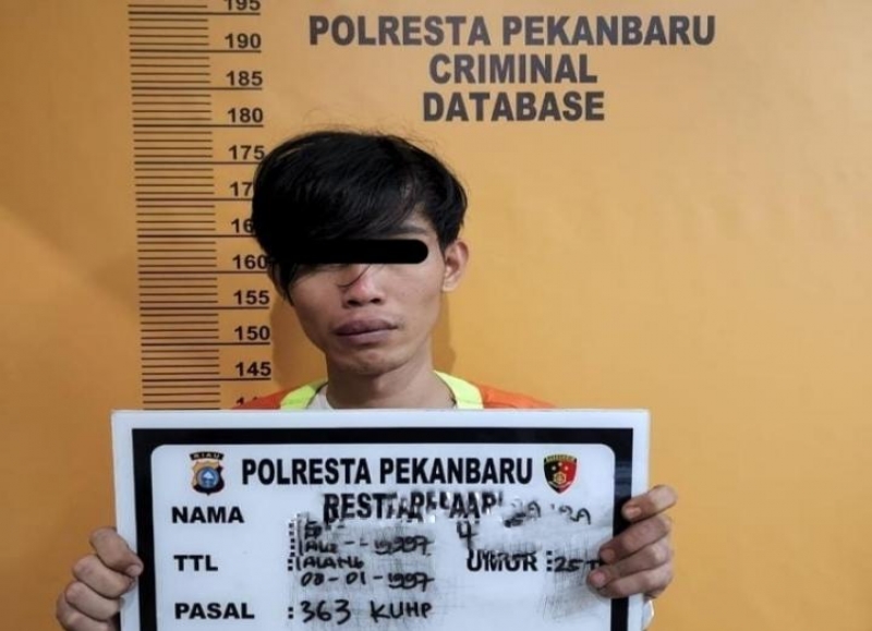 Satu Bulan Diselidiki, Pelaku Bongkar Rumah Disergap di Hotel