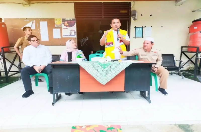 Reses Masa sidang 2, Agus Candra Sampaikan Program Kesehatan di Desa Pulau Jambu