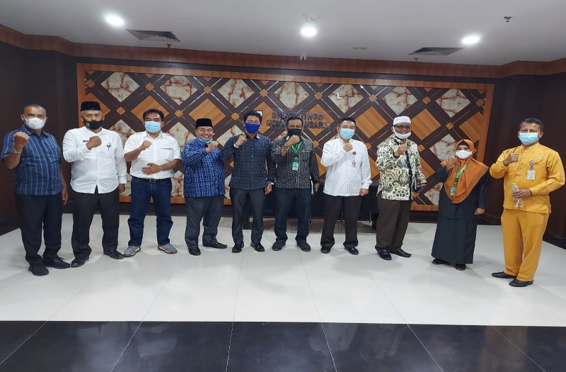 Komisi III DPRD Siak Kunker ke Diskominfotiksan Pekanbaru