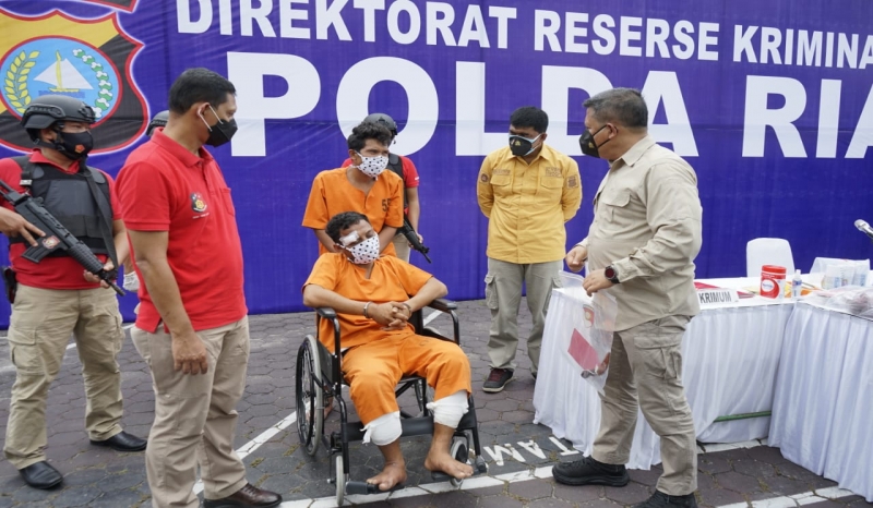 Melawan Ditangkap di Panti Pijat, Dua Pembunuh Pengusaha Rental Mobil Berhasil Dilumpuhkan