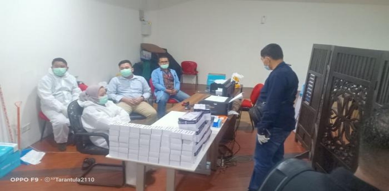 Heboh! Petugas Kimia Farma di Bandara Kualanamu Pakai Rapid Antigen Daur Ulang
