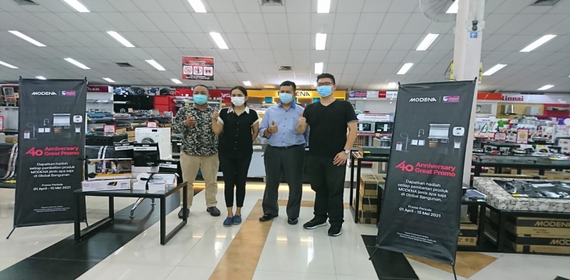 Anniversary ke-40,MODENA Pekanbaru Promo Besar-besaran hingga Live Cooking