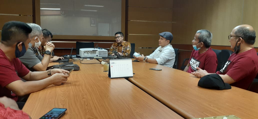 Membangun Kemitraan, PWI Riau Anjangsana ke Bank Indonesia Pekanbaru