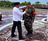Bupati Pelalawan Pimpin Apel Siaga Satgas Anti Narkoba