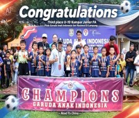 Kampar Junior FA U-10 Sabet Juara III Nasional, Siap Harumkan Nama Indonesia di China